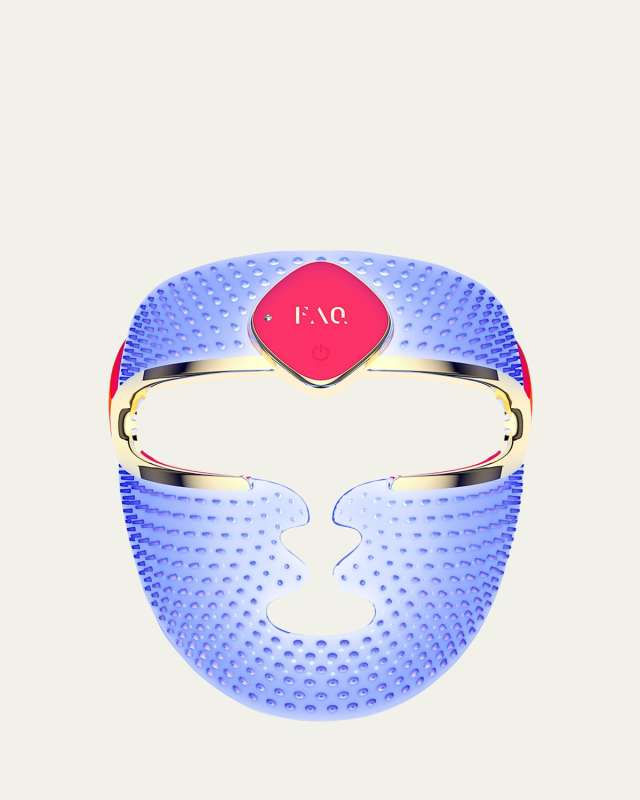 FAQ 201 Ultra-Lightweight Silicone RGB LED Face Mask